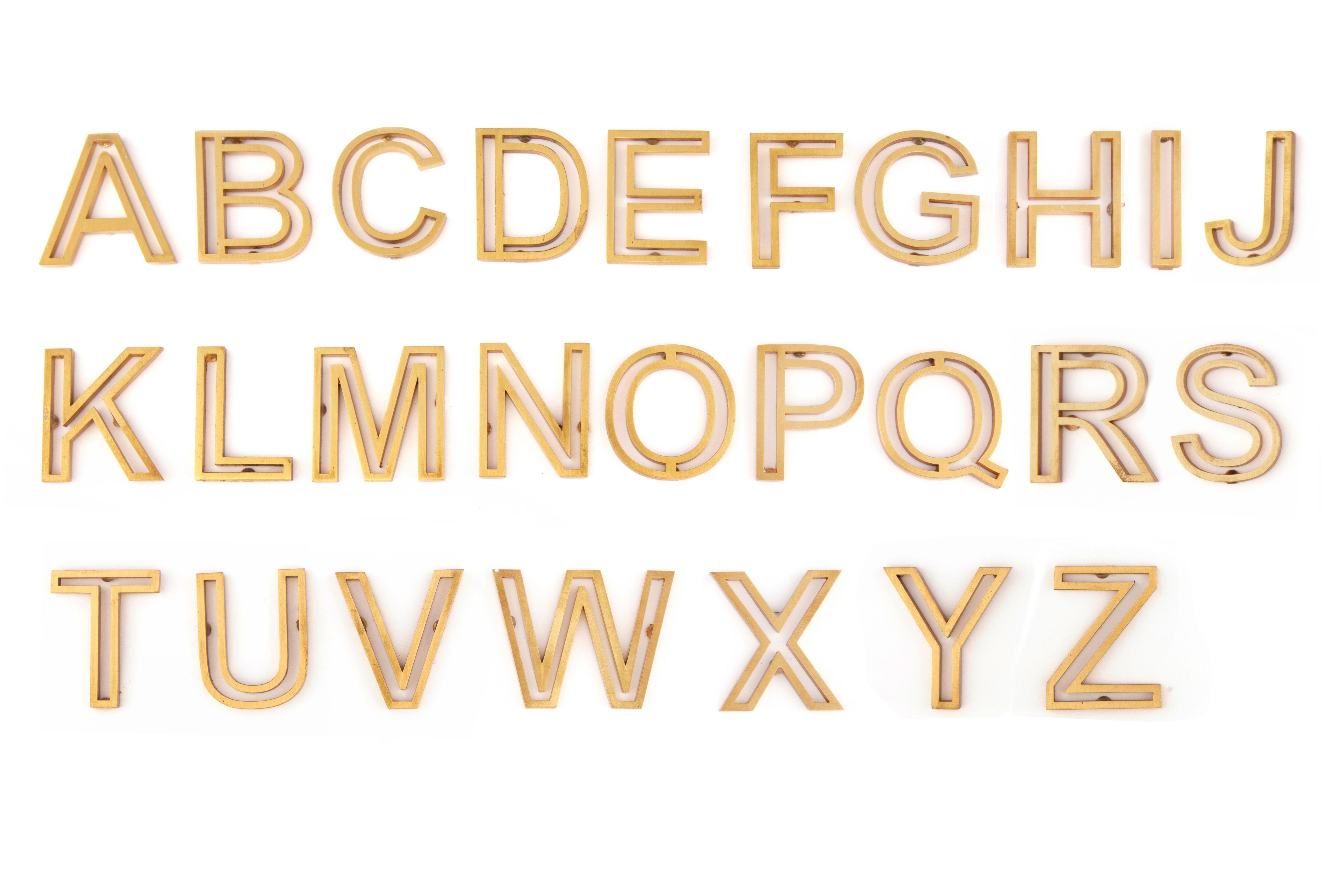 Letter Pins
